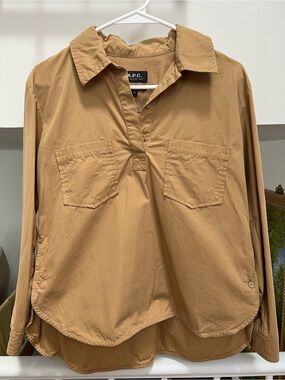A.P.C. Beige Chelsea Shirt